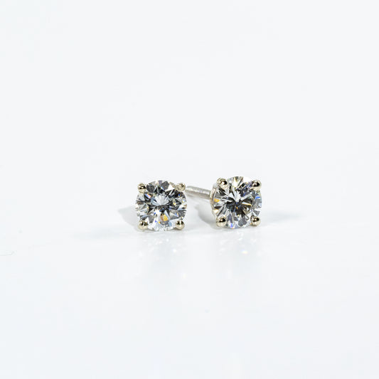 14kt White Gold Diamond Earring 1.20ct
