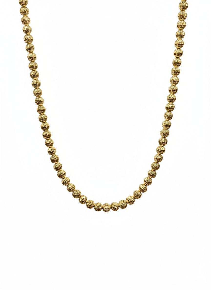 16" Ladies Gold Plated Italian Silver Necklace