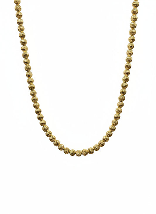 16" Ladies Gold Plated Italian Silver Necklace