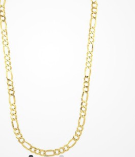 Men's Italian Sterling Silver Figaro Chain 26"