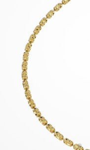 STERLING SILVER GOLD PLATED BRACELET DESIGN-TYPHOON DES ITALIAN MADE