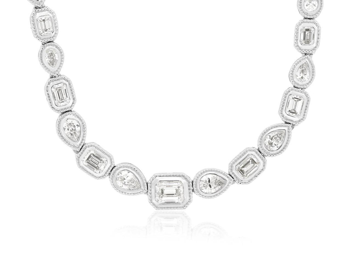 14K/W GOLD DIAMOND NECKLACE 2.50CT