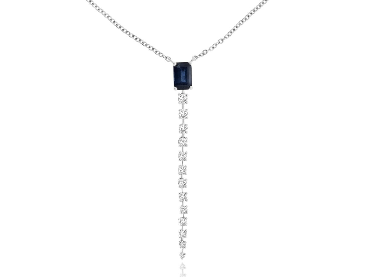 14K/W GOLD DIA 0.27 SP0.60 NECKLACE