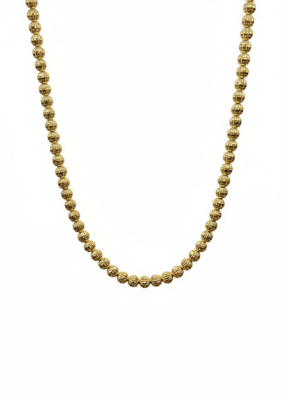 16" Ladies Gold Plated Italian Silver Necklace