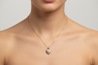 14K YELLOW GOLD DIAMOND APX .025 CTW 1.4 DWT