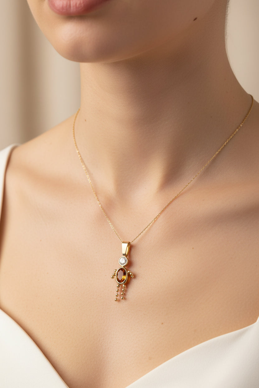 14k Yellow Gold Boy and Girl body Charms