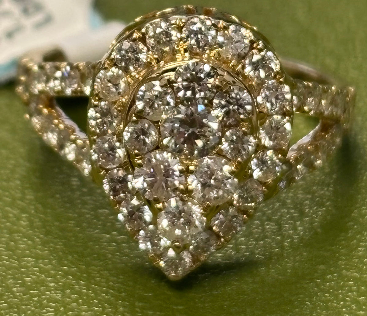 14KT Yellow Gold Diamond Ring