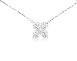 14K/Y GOLD LAB GROWN DIA 1.00CT NECK RYM